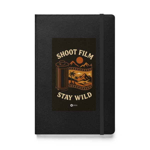 “Shoot Film, Stay Wild” Hardcover Notebook - Image 2