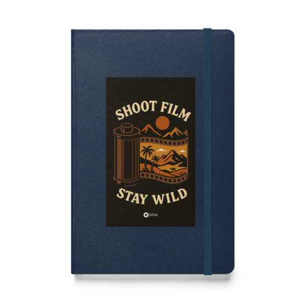 “Shoot Film, Stay Wild” Hardcover Notebook - Image 4