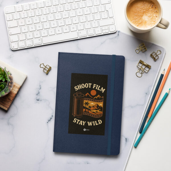 “Shoot Film, Stay Wild” Hardcover Notebook - Image 7