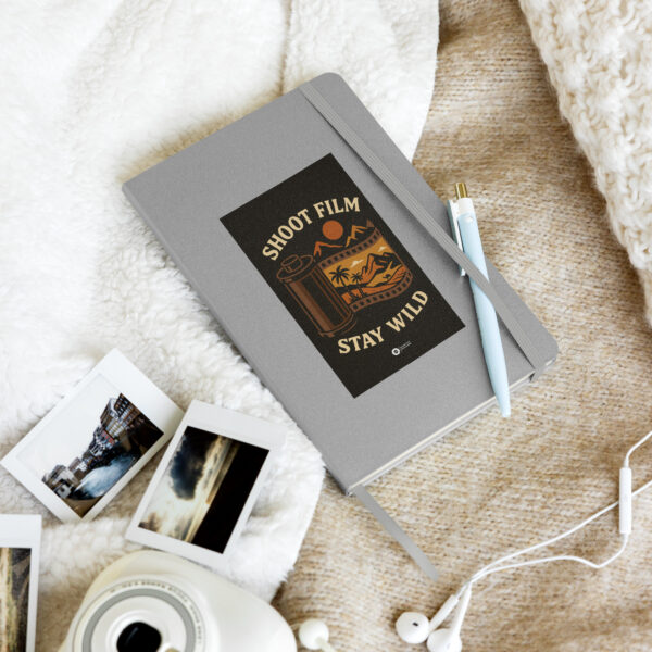 “Shoot Film, Stay Wild” Hardcover Notebook - Image 10