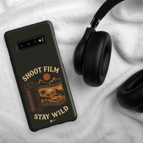 "Shoot Film, Stay Wild" Snap case for Samsung® - Image 4