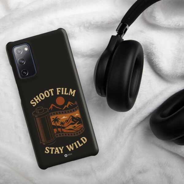 "Shoot Film, Stay Wild" Snap case for Samsung® - Image 6
