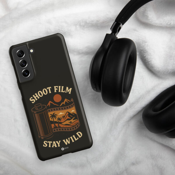 "Shoot Film, Stay Wild" Snap case for Samsung® - Image 9