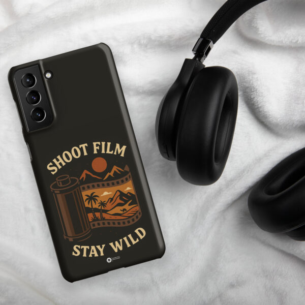 "Shoot Film, Stay Wild" Snap case for Samsung® - Image 10