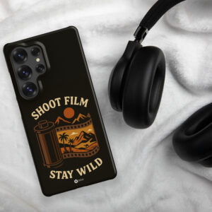 "Shoot Film, Stay Wild" Snap case for Samsung®