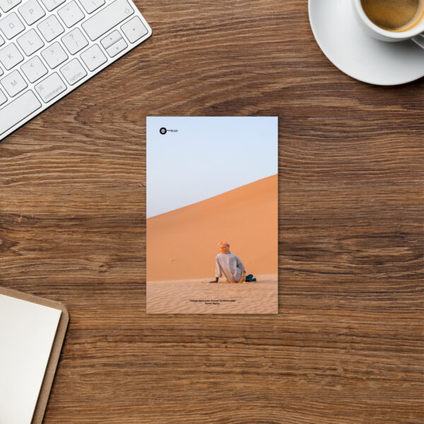 Solitude Against the Horizon - Postcard