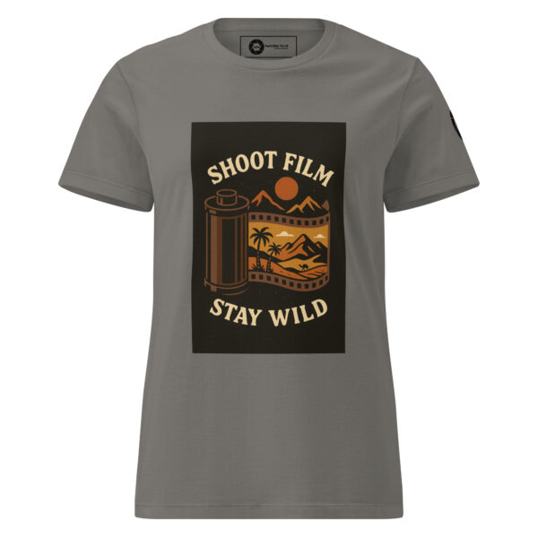 “Shoot Film, Stay Wild” Women’s T-shirt - Image 5